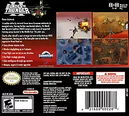 Image n° 2 - boxback : Blades of Thunder II